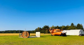 Wellness Glamping ubytování v letadle